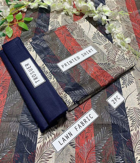 Lawn 2Pc Printed